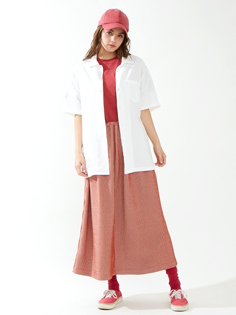 シアサッカーショートスリーブオープンTシャツ [2018 Spring/Summer]