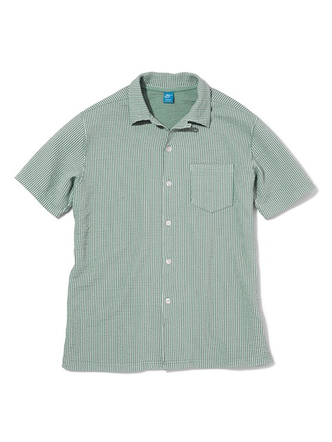 シアサッカーショートスリーブオープンTシャツ [2018 Spring/Summer]