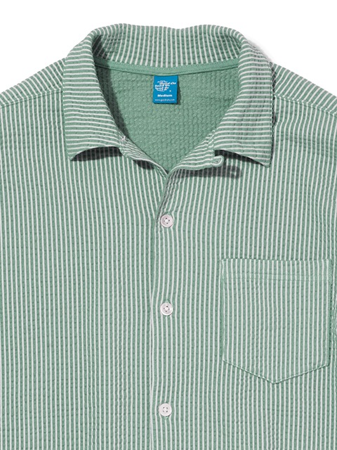 シアサッカーショートスリーブオープンTシャツ [2018 Spring/Summer]