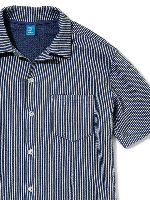 シアサッカーショートスリーブオープンTシャツ [2018 Spring/Summer]