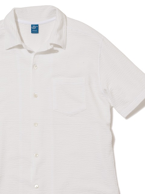 シアサッカーショートスリーブオープンTシャツ [2018 Spring/Summer]