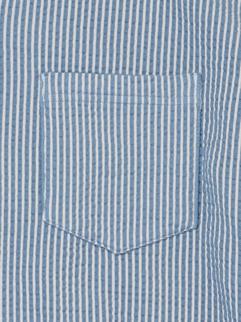 シアサッカーショートスリーブオープンTシャツ [2018 Spring/Summer]