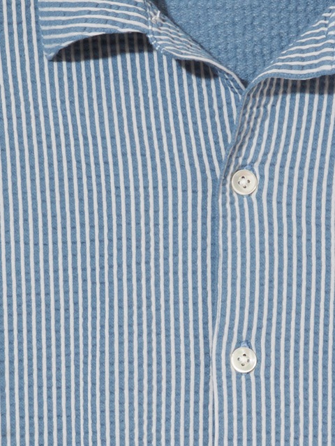 シアサッカーショートスリーブオープンTシャツ [2018 Spring/Summer]