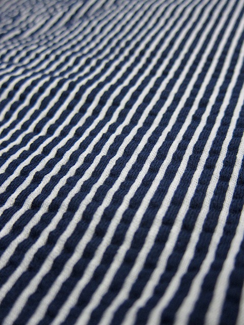 シアサッカーショートスリーブオープンTシャツ [2018 Spring/Summer]