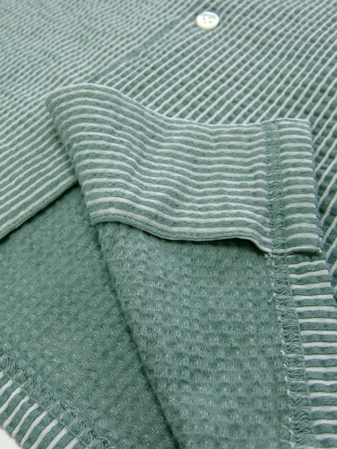 シアサッカーショートスリーブオープンTシャツ [2018 Spring/Summer]