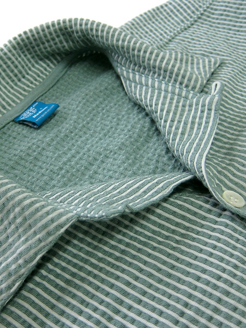 シアサッカーショートスリーブオープンTシャツ [2018 Spring/Summer]