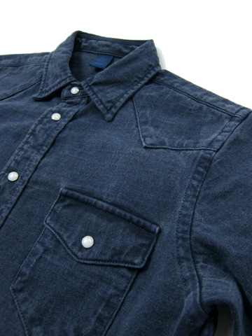 ロングスリーブヘビージャージーウエスタンシャツ [2015 Fall/Winter]