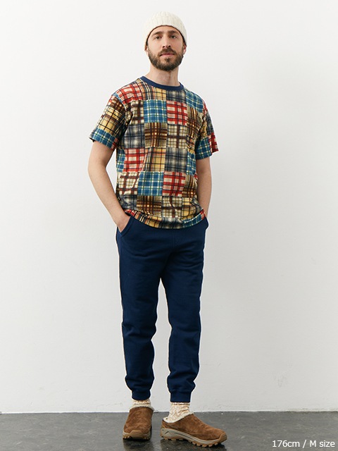 パッチワークプリントショートスリーブポケットTシャツ [2023 Spring/Summer]