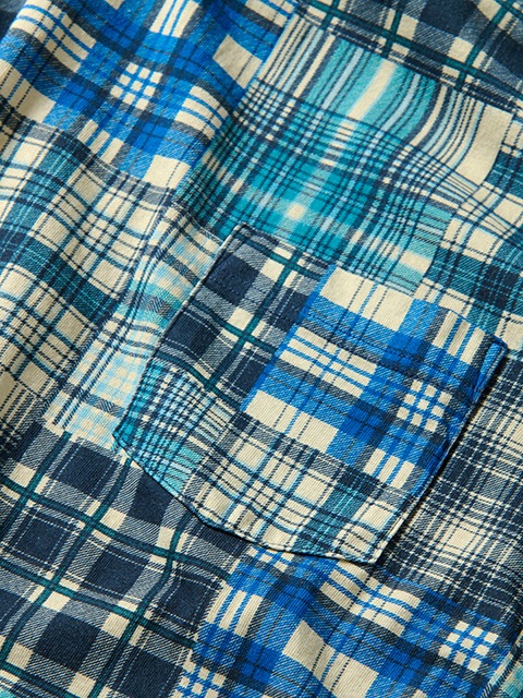 パッチワークプリントショートスリーブポケットTシャツ [2023 Spring/Summer]