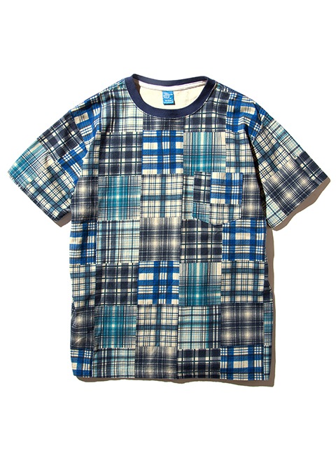 パッチワークプリントショートスリーブポケットTシャツ [2023 Spring/Summer]