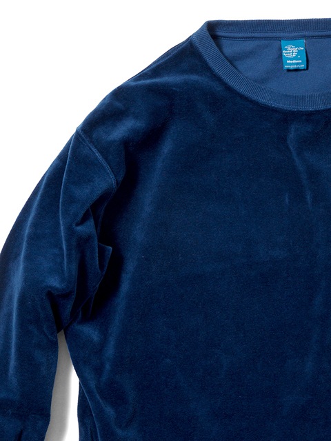 ベロアロングスリーブポケットTシャツ [2018 Fall/Winter]