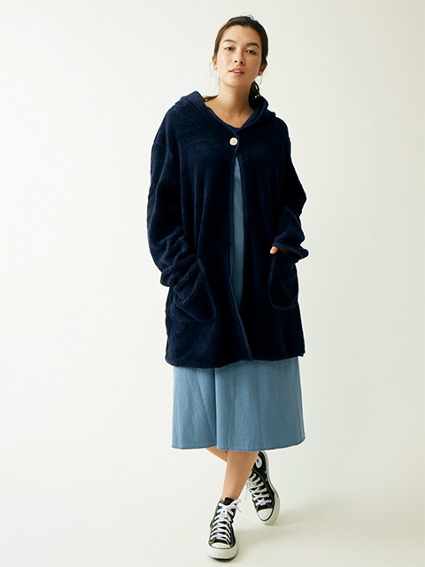 [WOMEN'S] ボアフードコート [2018 Fall/Winter]