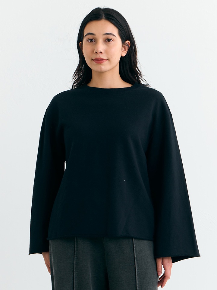 [WOMEN'S] カットオフフレアスリーブスウェット [2026 Fall/Winter]