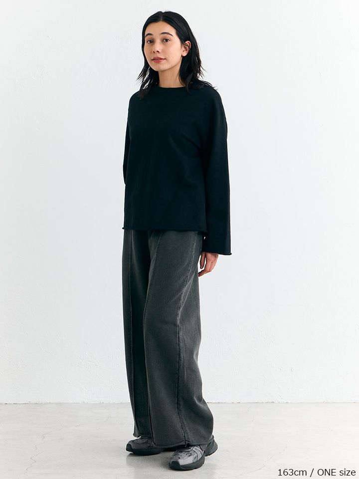 [WOMEN'S] カットオフフレアスリーブスウェット [2026 Fall/Winter]