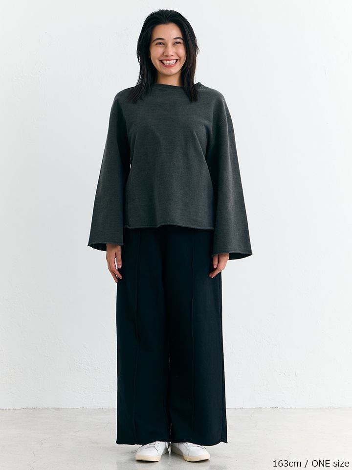 [WOMEN'S] カットオフフレアスリーブスウェット [2026 Fall/Winter]