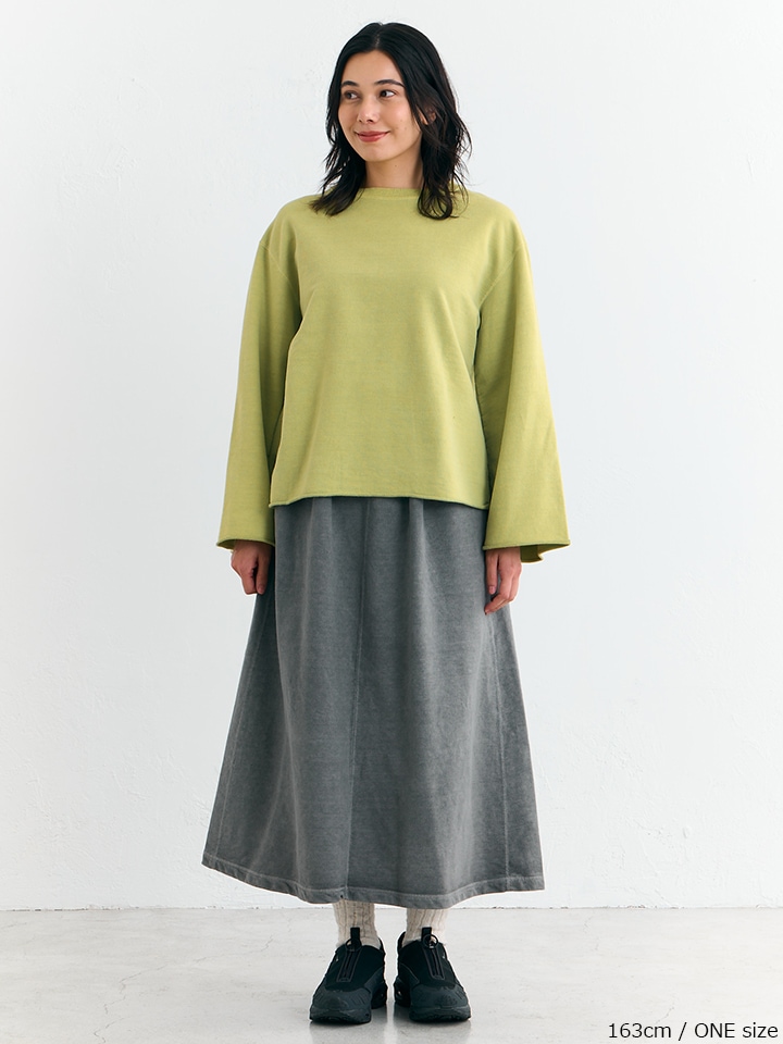 [WOMEN'S] カットオフフレアスリーブスウェット [2026 Fall/Winter]