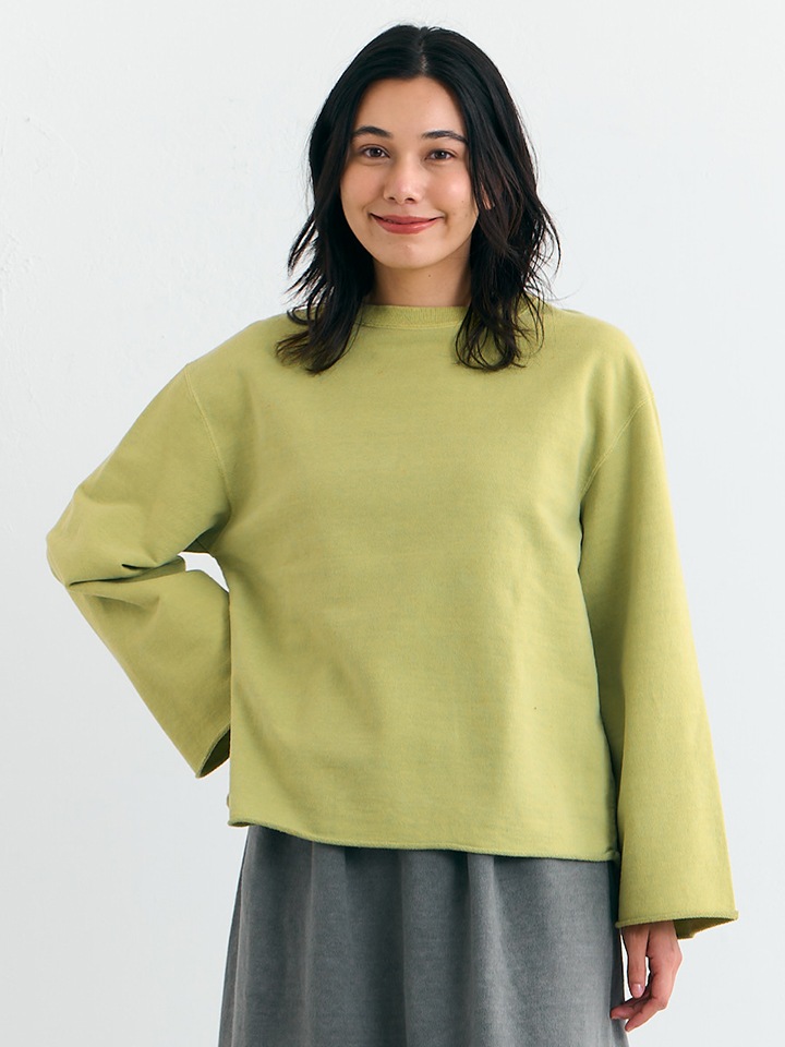 [WOMEN'S] カットオフフレアスリーブスウェット [2026 Fall/Winter]
