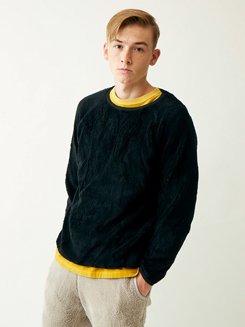 ボアラグランクルーシャツ [2018 Fall/Winter]