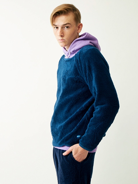 ボアラグランクルーシャツ [2018 Fall/Winter]