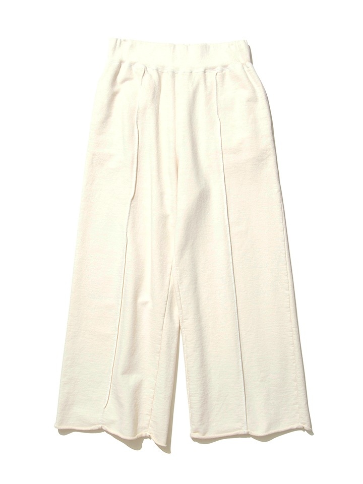 [WOMEN'S] カットオフピンタックフレアパンツ [2026 Fall/Winter]