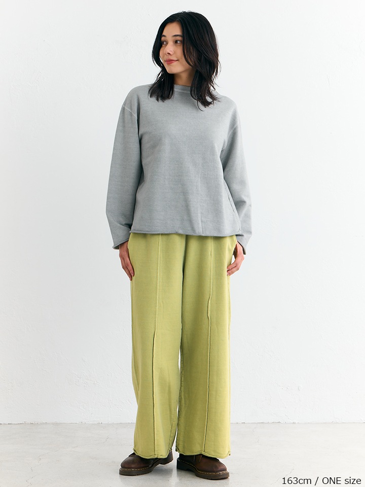 [WOMEN'S] カットオフピンタックフレアパンツ [2026 Fall/Winter]