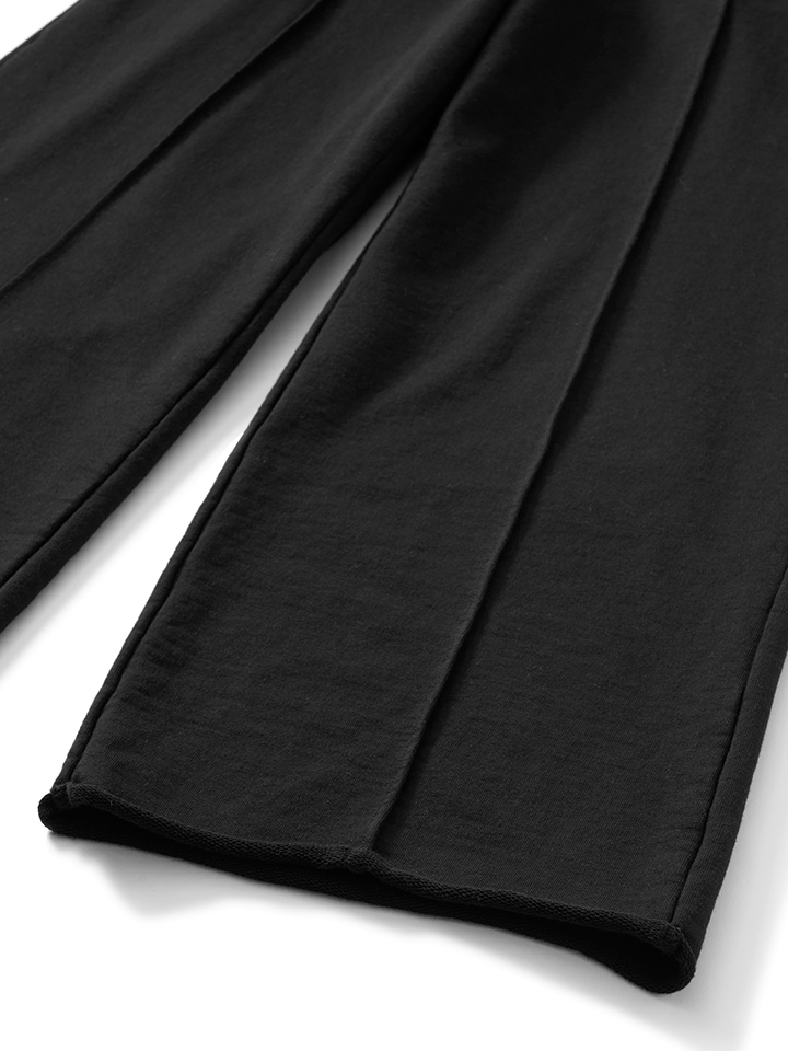 [WOMEN'S] カットオフピンタックフレアパンツ [2026 Fall/Winter]