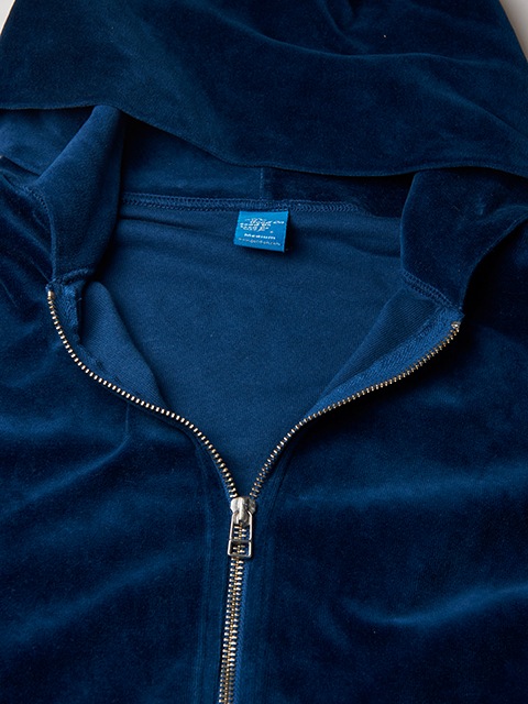 ベロアジップフード [2018 Fall/Winter]