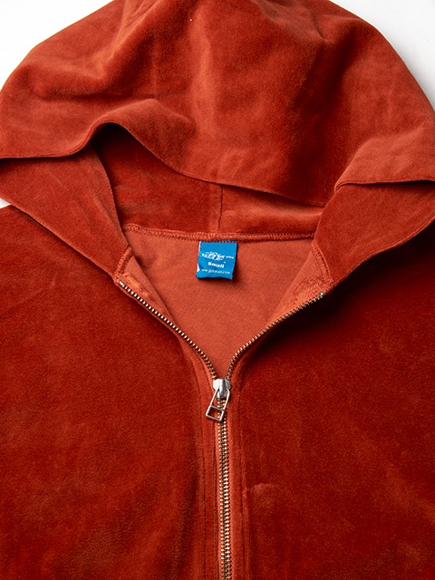 ベロアジップフード [2018 Fall/Winter]