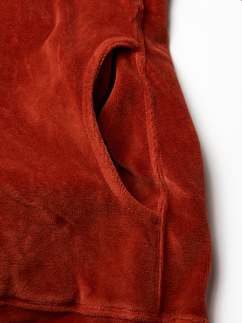 ベロアジップフード [2018 Fall/Winter]