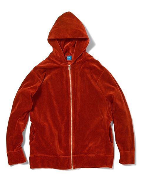 ベロアジップフード [2018 Fall/Winter]