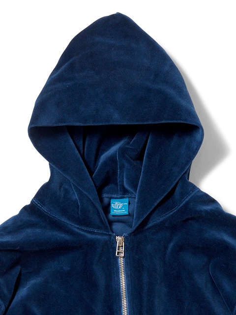 ベロアジップフード [2018 Fall/Winter]
