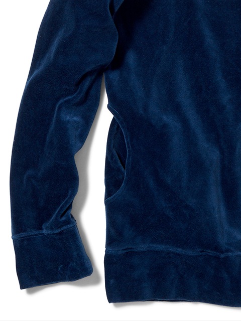 ベロアジップフード [2018 Fall/Winter]