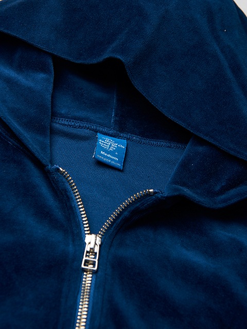 ベロアジップフード [2018 Fall/Winter]