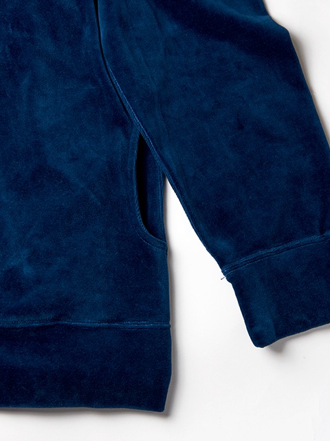ベロアジップフード [2018 Fall/Winter]