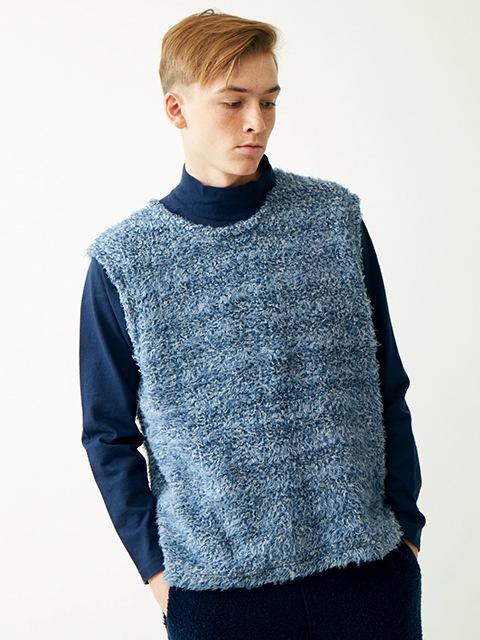 バイソンパイルリバーシブルベスト [2018 Fall/Winter]