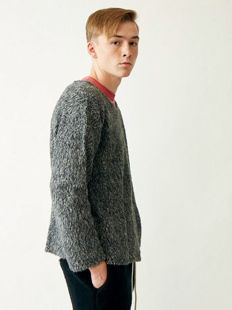 バイソンパイルリバーシブルロングスリーブシャツ [2018 Fall/Winter]