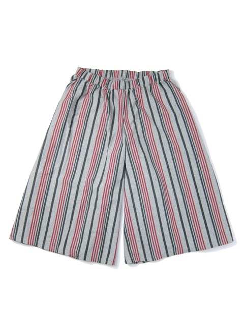 [WOMEN'S] マルチストライプT-ガウチョパンツ [2017 Spring]