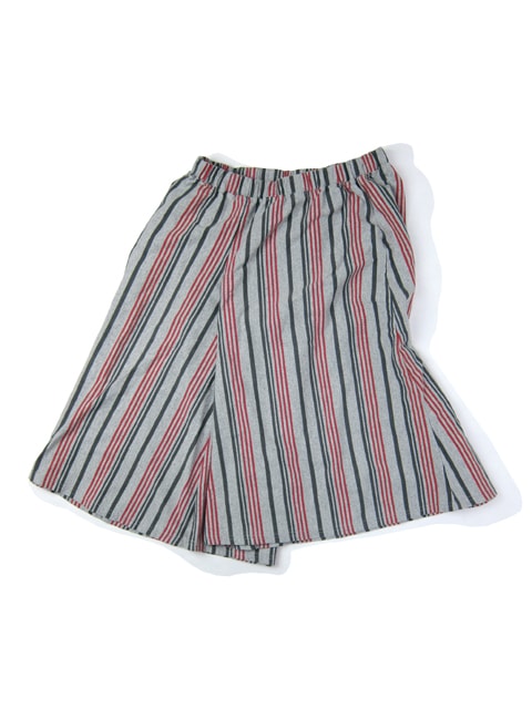 [WOMEN'S] マルチストライプT-ガウチョパンツ [2017 Spring]