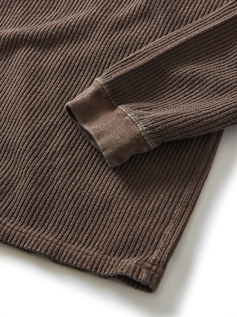 ロングスリーブリブニット [2025 Fall/Winter]