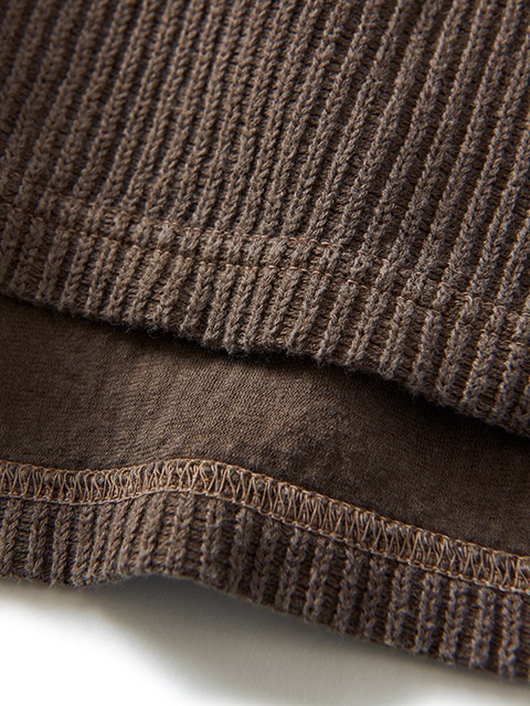 ロングスリーブリブニット [2025 Fall/Winter]