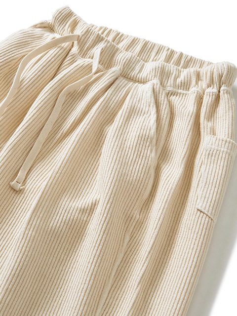 [WOMEN'S] リブニットパンツ [2021 Fall/Winter]