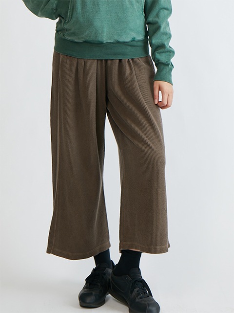 [WOMEN'S] リブニットパンツ [2021 Fall/Winter]