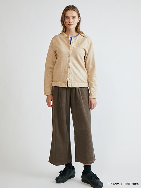 [WOMEN'S] リブニットパンツ [2021 Fall/Winter]
