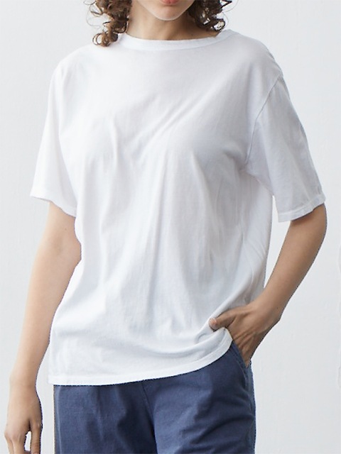 [WOMEN'S] ベビージャージーショートスリーブベーシックＴシャツ [2024 Spring/Summer]