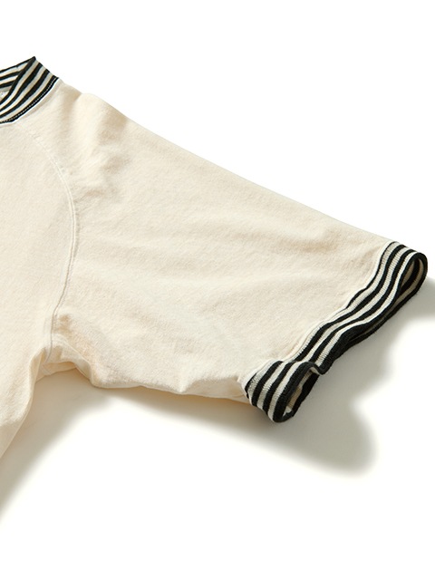 ストライプリブショートスリーブＴシャツ [2024 Spring/Summer]