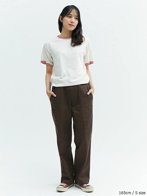 ストライプリブショートスリーブＴシャツ [2024 Spring/Summer]