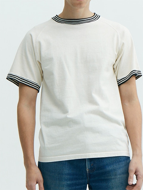 ストライプリブショートスリーブＴシャツ [2024 Spring/Summer]