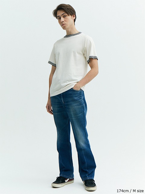 ストライプリブショートスリーブＴシャツ [2024 Spring/Summer]