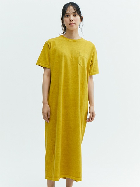 [WOMEN'S] ショートスリーブポケットマキシワンピース　[2024 Spring/Summer]