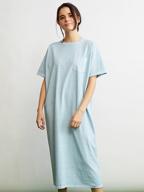 [WOMEN'S] ショートスリーブポケットマキシワンピース　[2024 Spring/Summer]